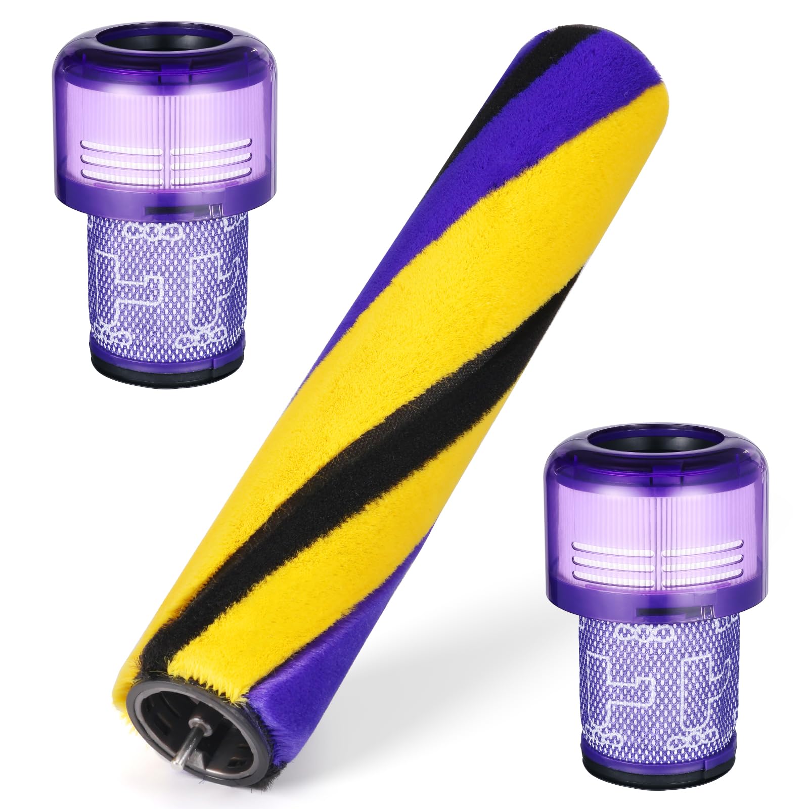 Amazon.com: Soft Roller Brush Bar Compatible with Dyson V12 Detect